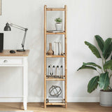 5-Tier Square Bamboo Shelf 242493