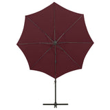 Cantilever Garden Parasol Bordeaux red 312342