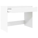 Desk with Drawer White 100 x 50 x 78 cm Engineered Wood 888937