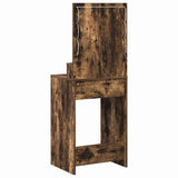 Dressing Table Smoked Oak 50 x 41 x 135 cm Engineered Wood 865095