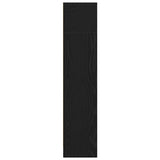 Bookcase Black Oak 60x24x109 cm Engineered Wood 862455