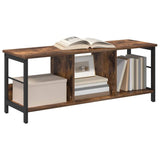 Bookshelf Smoked Oak 102 x 32 x 40.5 cm Engineered Wood 884020