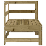 Garden Corner Sofa Impregnated Wood Pine 825477