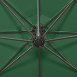 Cantilever Garden Parasol Green 312337