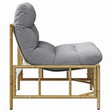Garden Chair 2 pcs Light grey 75 x 75 x 71 cm Steel 42010310