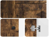 Bathroom Vanity with Sink Smoked Oak 42 x 40 x 84.5 cm 890059