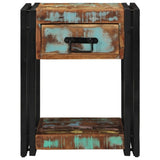 ZNTS Nightstands 2 pcs 40x40x50 cm Solid Reclaimed Wood 4016703