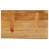 Table Top Live Edge 60x40x3.8 cm Solid Wood Mango 370584