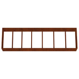 Garden Raised Bed 280x80x40 cm Corten Steel 824534