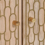 Side Cabinet 60x33x75 cm Solid Wood Mango 358250