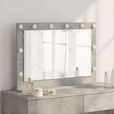 Vanity Mirror Rectangular Concrete Grey 80 x 55 x 18 cm 868296