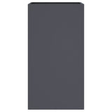 Planter Anthracite 42x38x75 cm Steel 841579