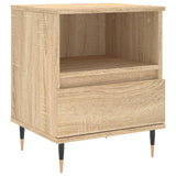Bedside Cabinets 2 pcs Sonoma Oak 40x35x50 cm Engineered Wood 830611