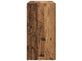 Wall-Mounted Cabinet 2 pcs Old Wood 69.5 x 34 x 90 cm 3394518