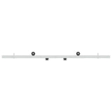 Sliding Door Hardware Kit 152.4 cm Steel White 42055682