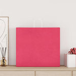 ZNTS Paper Bags 50 pcs with Handles Pink 54x15x49 cm 4101668
