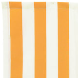 Awning Replacement Fabric Yellow and White 3.5 x 2 m Polyester 42000402