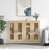 Wall Mounted Cabinets 2 pcs Sonoma Oak Engineered Wood 3197948