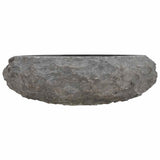 Sink 40x12 cm Marble Black 142776