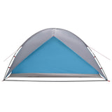 Camping Tent with Rainfly Water-resistant Dome Blue 42028531