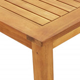 5 Piece Garden Dining Set 85x85x74 cm Solid Wood Acacia 3295261