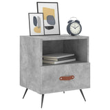 Bedside Cabinets 2 pcs Concrete Grey 40x35x47.5 cm Engineered Wood 827381
