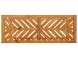 Garden Lounge Set 3 pcs Brown Solid Acacia Wood 3154131