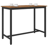Table Old Wood 100 x 50 x 76.5 cm Engineered Wood and Steel 873748
