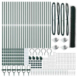 Welded Wire Fence with Spikes 50 x 1.2 m 3353137