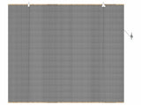 Roller Blind Grey 140 x 160 cm Bamboo 42039732