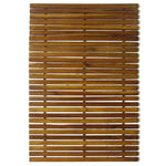 3 pcs Acacia Bath Mat 80 x 50 cm 271769