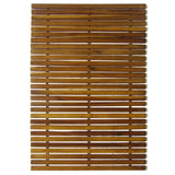 3 pcs Acacia Bath Mat 80 x 50 cm 271769