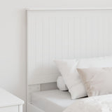 Headboard with Headboard White 90 cm Engineered wood 887802