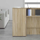 Storage Cabinet Sonoma Oak 50x45x103.5 cm Engineered Wood 859044