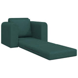 Sofa Bed Dark Green 98 x 71 x 83 cm Fabric 4106659