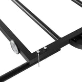 Bike Trailer Black 122x53x28 cm Iron 94204