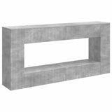 Console Table Concrete Grey 155 x 29 x 74 cm Engineered Wood 899889