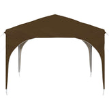 Pop-up Party Tent 290 x 290 x 245 cm Taupe 42019850