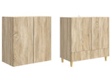 Cabinet Set 2 pcs 66 x 34.5 x 95 cm Engineered Wood 3416531