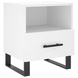 Bedside Cabinets 2 pcs White 40x35x47.5 cm Engineered Wood 827485