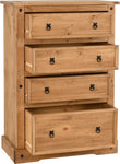 ZNTS Corona 4 Drawer Chest 100-102-025