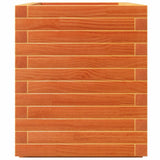 Garden Planter Wax Brown 70x40x49.5 cm Solid Wood Pine 847370
