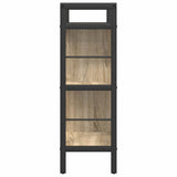 Bookshelf Sonoma Oak 75 x 30 x 91 cm Engineered Wood 883971