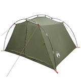 Tunnel Tent Olive Green 4-Person 185T Polyester with PU Coating 42019359