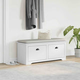 Hallway Bench BODO White 114x40x45 cm 4016869