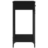 Console Table Black 100x39x78.5 cm Engineered Wood 835484