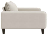 XXL Armchair Beige Velvet 42043556