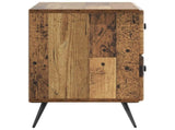 Bedside Cabinet Old Wood 62 x 34.5 x 47.5 cm Engineered Wood 895473