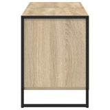 TV Cabinet Sonoma 140 x 36 x 49.5 cm Engineered Wood 886511