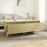 Side Tables 2 pcs Sonoma Oak 50x46x35 cm Engineered Wood 819507